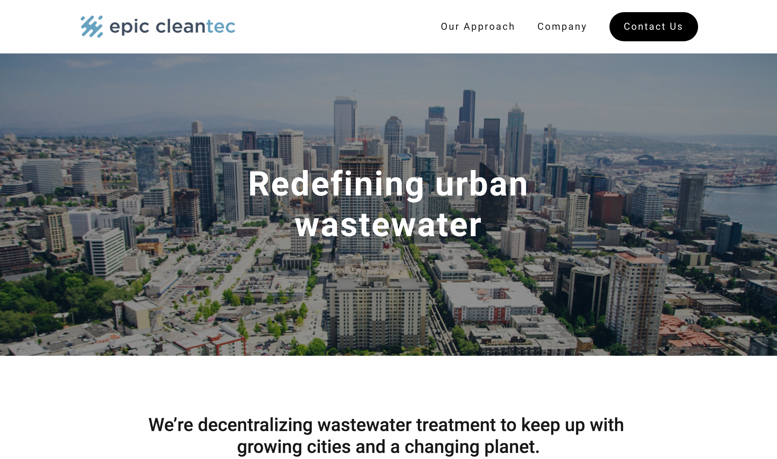 Decentralized Urban Wastewater Treatment