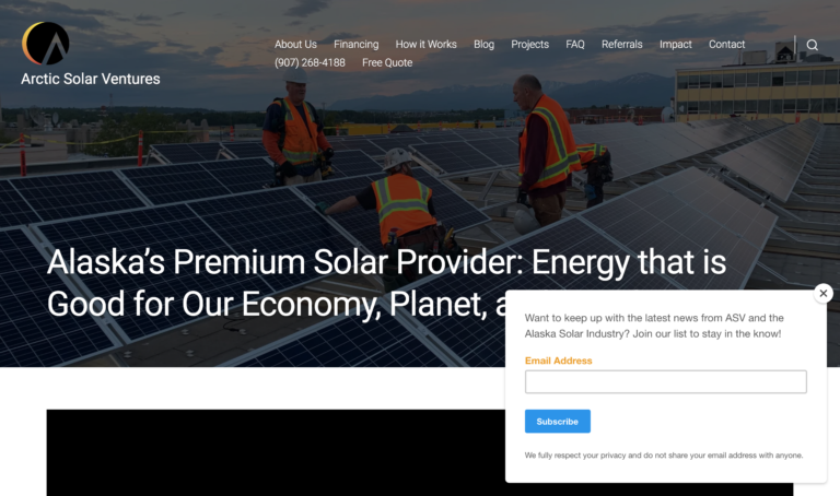 Arctic Solar Ventures Corporation
