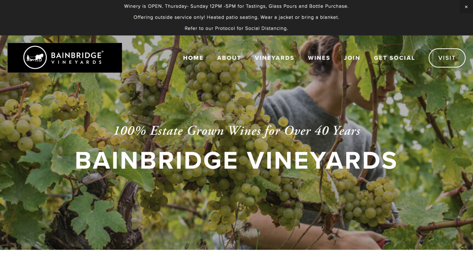 Bainbridge Vineyards, LLC Keys for Tomorrow Sustainable innovations