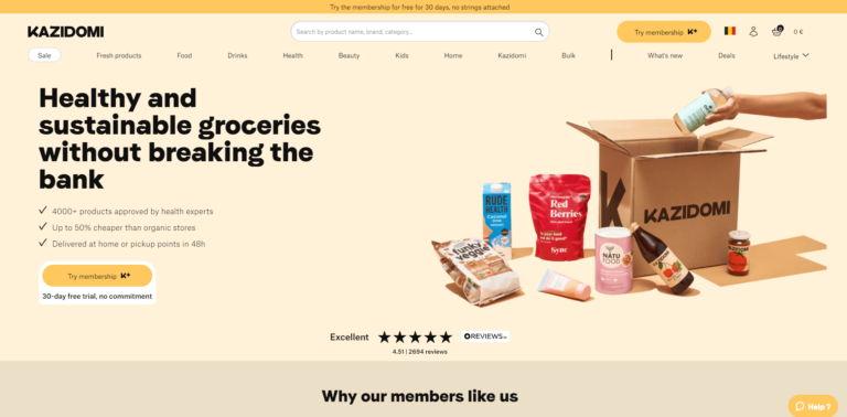 Kazidomi • Healthy products made more accessible