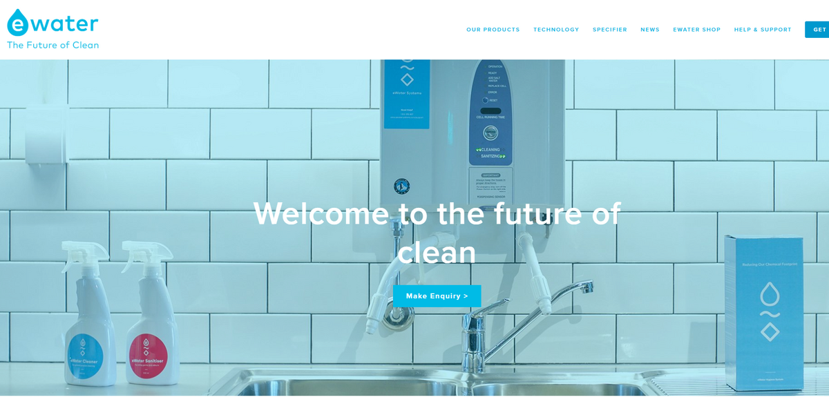 eWater Systems: Revolutionizing Cleaning with Sustainable Solutions