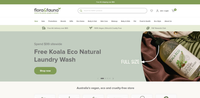 Sustainable Shopping: Explore Vegan and Eco-Friendly Products with Flora & Fauna in Australia