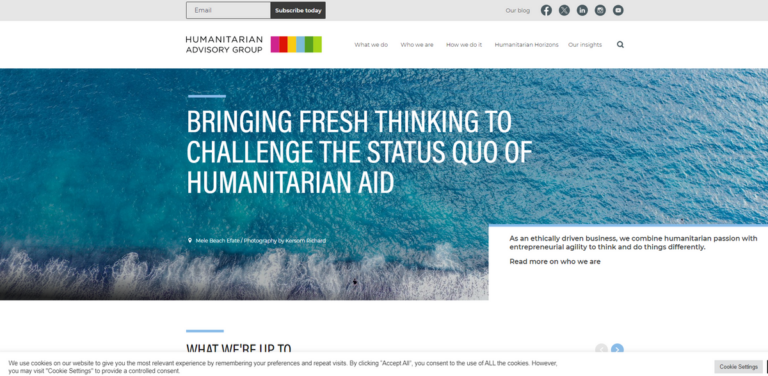 Empowering Change: Meet the Dedicated Team at Humanitarian Advisory Group