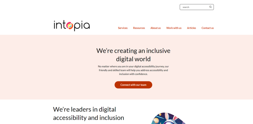 Creating Accessibility with Intopia - intopia.digital