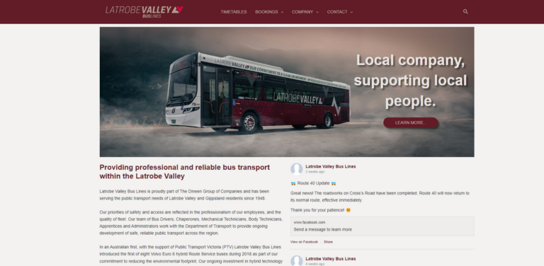 Innovating Sustainable Transport: Latrobe Valley Bus Lines’ Commitment to Community and Environment