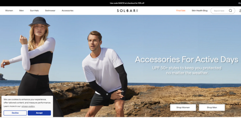 Empower Your Sun-Smart Life with Solbari’s Stylish UPF 50+ Clothing