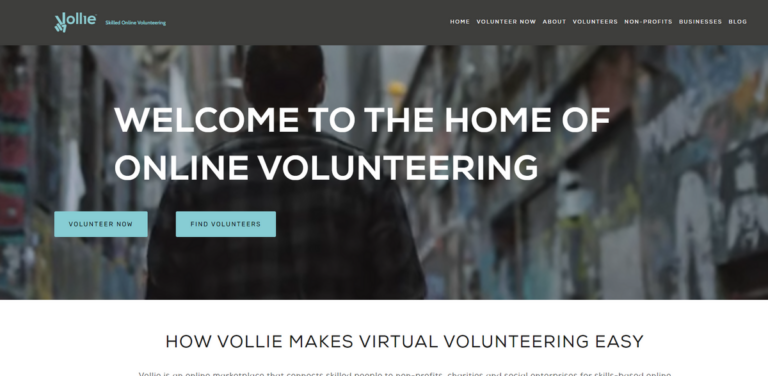 Transforming Volunteering: How Vollie Makes Online Contributions Easy