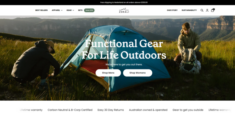 Zorali: Embrace Sustainability and Adventure in Outdoor Clothing and Gear