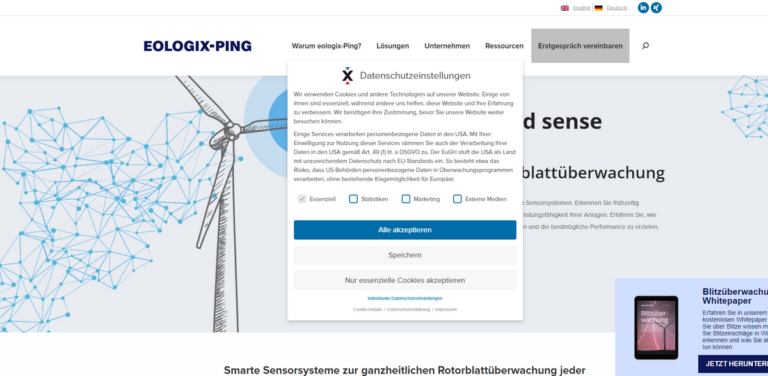 Revolutionizing Wind Energy: How eologix-Ping Enhances Rotor Blade Monitoring and Supports Sustainability