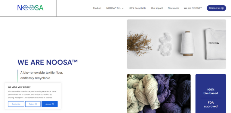 A New Era in Sustainable Textiles: Discover the NOOSA Fiber Revolution