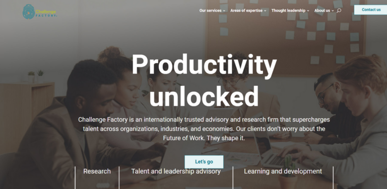 Unlocking Potential: How Challenge Factory is Shaping the Future of Work