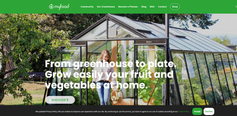 Revolutionize Your Home Garden with Myfood’s Sustainable Aquaponic Solutions