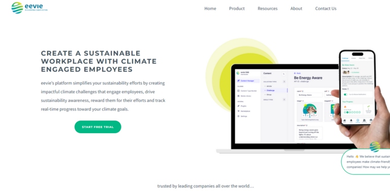 Creating a Culture of Sustainability with eevie’s Employee Engagement Platform