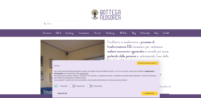 Bottega Filosofica: Transforming Business Through Sustainable Philosophy and Coaching