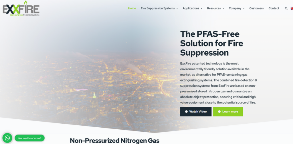 Sustainable Fire Protection Solutions | ExxFire.com