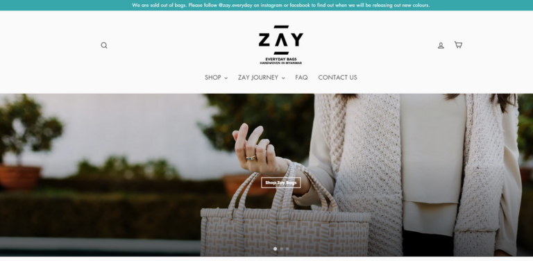 Discover Zay: Handwoven, Eco-Friendly Shopping Bags from Myanmar