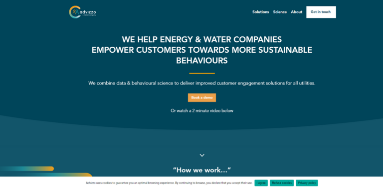 Empowering Sustainable Practices in Utilities with Advizzo