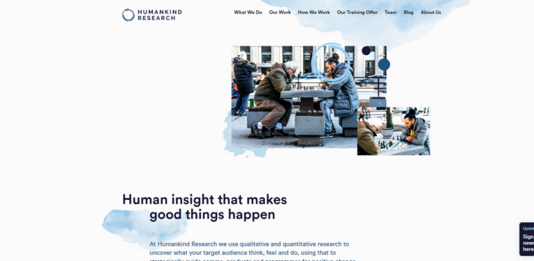 Driving Positive Change Through Innovative Research at Humankind Research