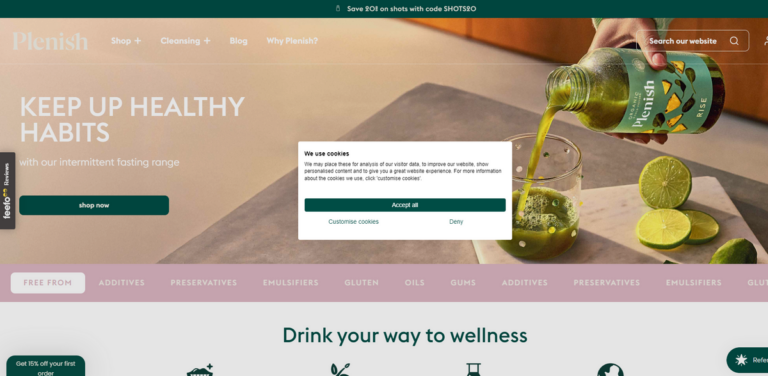 Plenish Drinks: A Journey Towards Sustainable Wellness and Healthy Living