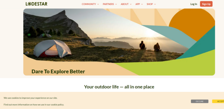 Lodestar: Plan Climate-Positive Outdoor Adventures for a Sustainable Future