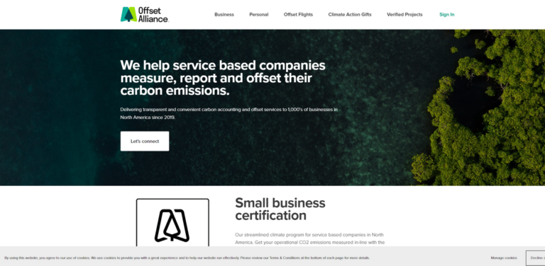 Climate Impact Measurement and Carbon Offsetting Made Easy with Offset Alliance