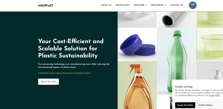 Cost-Efficient Solutions for Plastic Sustainability: Keiryo Packaging Technologies