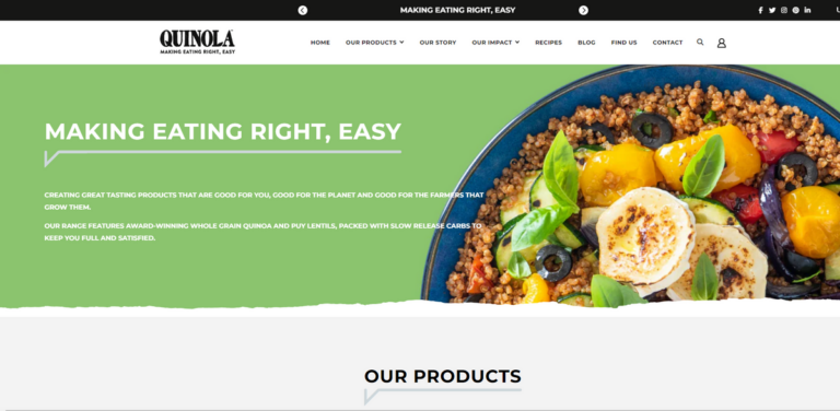 Quinola: Pioneering Sustainable Quinoa for a Healthier Planet and People