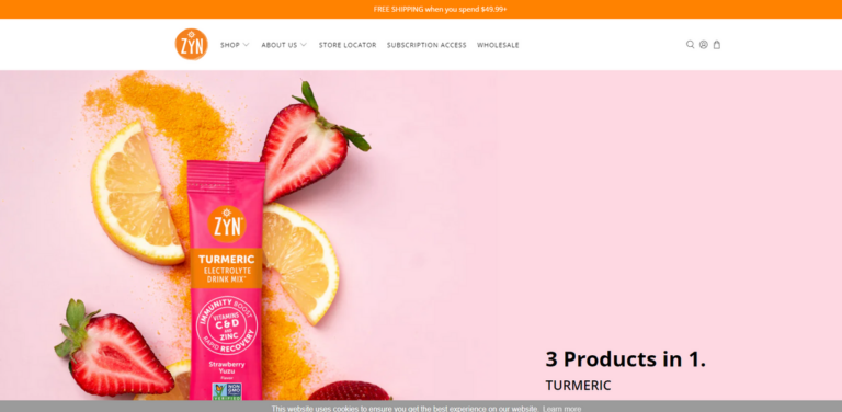 Elevate Your Wellness: Discover Drink ZYN’s Turmeric-Powered Refreshments