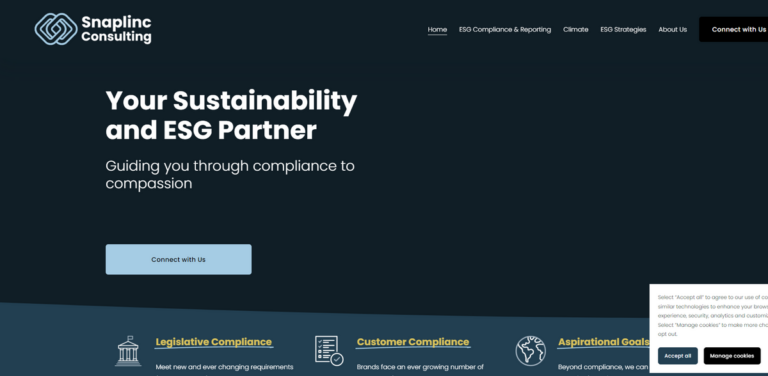 Snaplinc Consulting: Transforming Business Sustainability Through Expert ESG Strategies