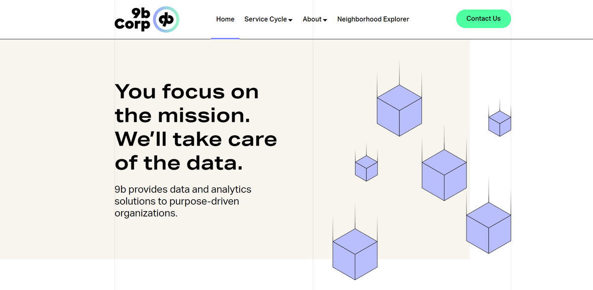 9b: Empowering Purpose-Driven Organizations with Data Solutions