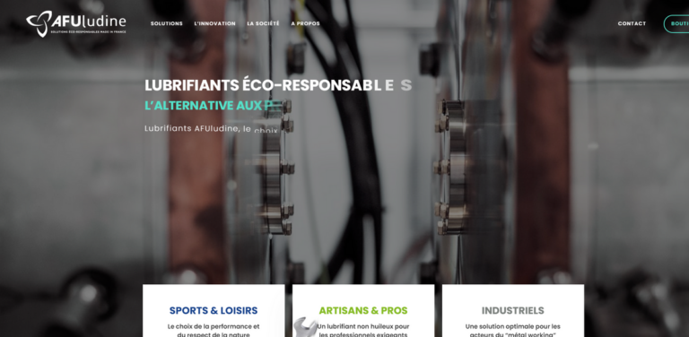 AFUludine: Innovative Ecological Lubrication Solutions for a Sustainable Future