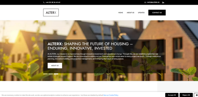ALTERX: Redefining Real Estate Investment with Integrity and Community Focus