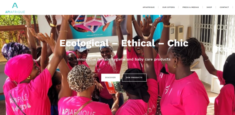 ApiAfrique: Sustainable Hygiene Solutions for Women and Babies