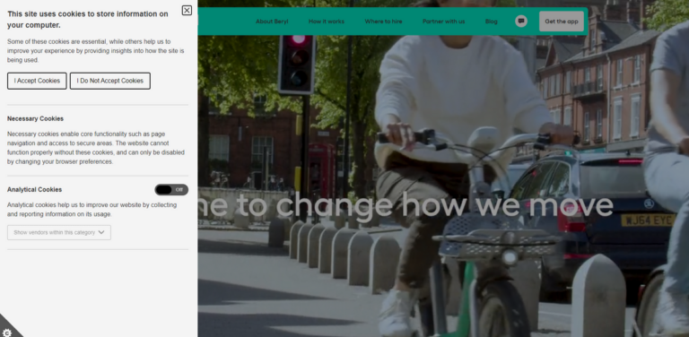Beryl: Transforming Urban Mobility in the UK