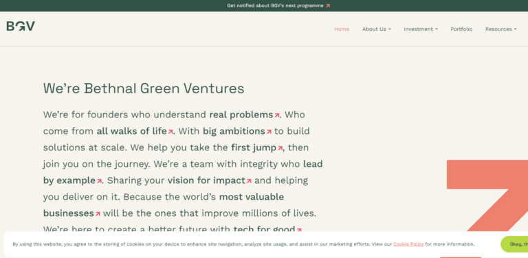 BGV: Empowering Founders to Drive Tech for Good