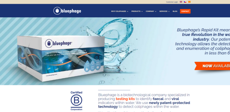 Bluephage: Transforming Water Quality Monitoring with Innovative Technology