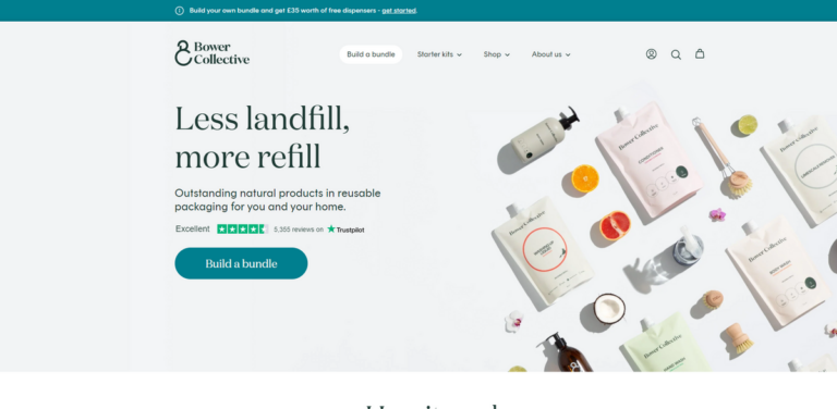 Bower Collective: Redefining Sustainable Living with Refillable Products