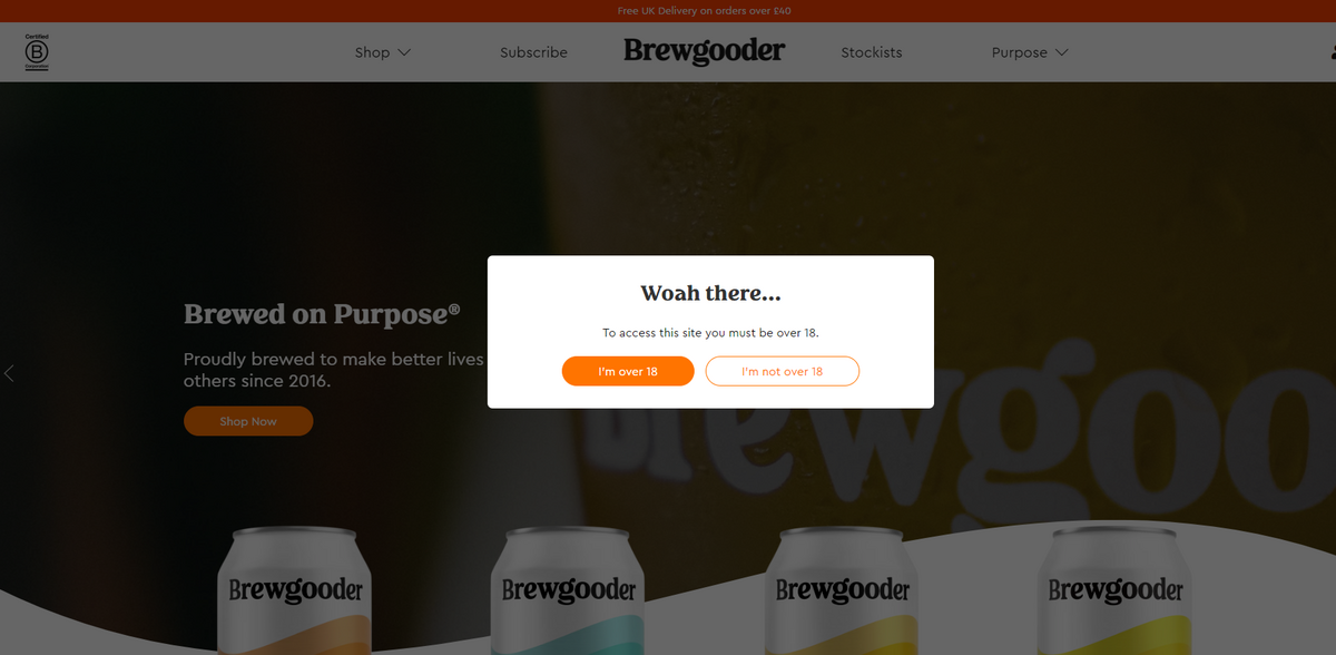 Brewgooder beer