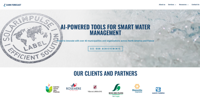 CANN Forecast: Transforming Water Management with AI Insights