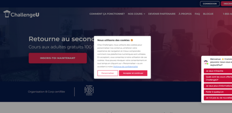 ChallengeU: A Flexible Pathway to Secondary Education
