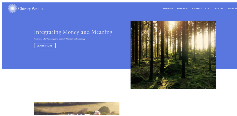 Chicory Wealth: Integrating Financial Planning with Social Responsibility