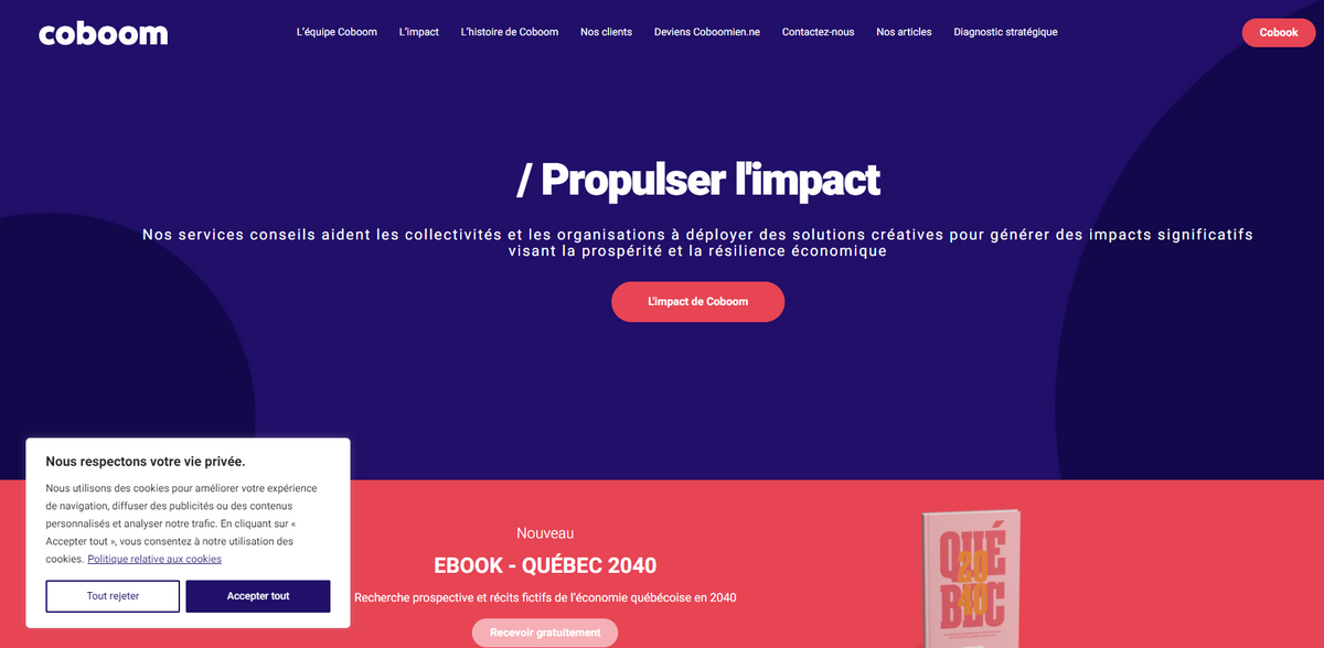 Coboom impact management consulting