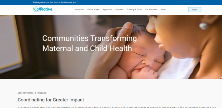 Coffective: Enhancing Maternal and Child Health Through Community Coordination