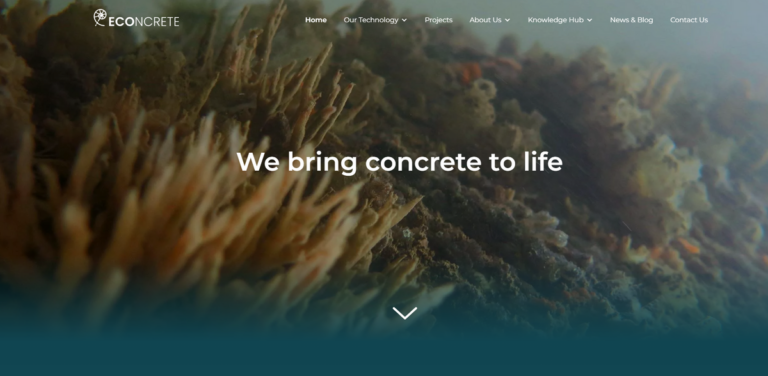 ECOncrete: Nature-Inclusive Solutions for Marine Construction