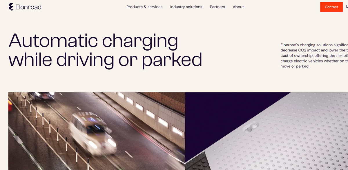 Elonroad charging solutions