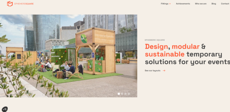 EPHEMERE SQUARE: Transforming Event Design with Sustainable Solutions