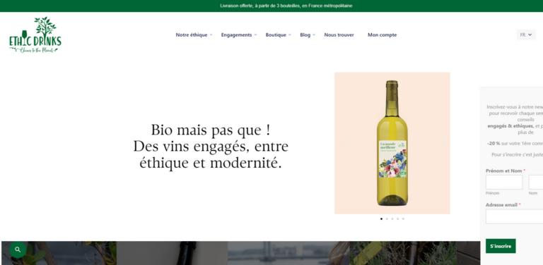 EthicDrinks: A New Era of Ethical Wines