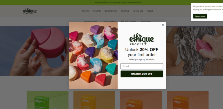 Ethique: A Sustainable Approach to Personal Care Products
