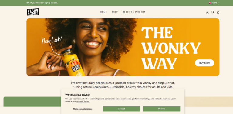 Flawsome! – Transforming Surplus Fruit into Delicious Drinks