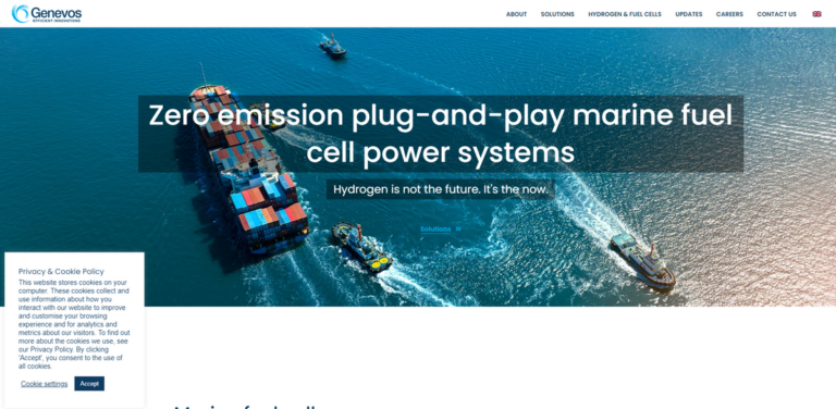 Genevos Leads the Charge in Decarbonising Maritime Transport